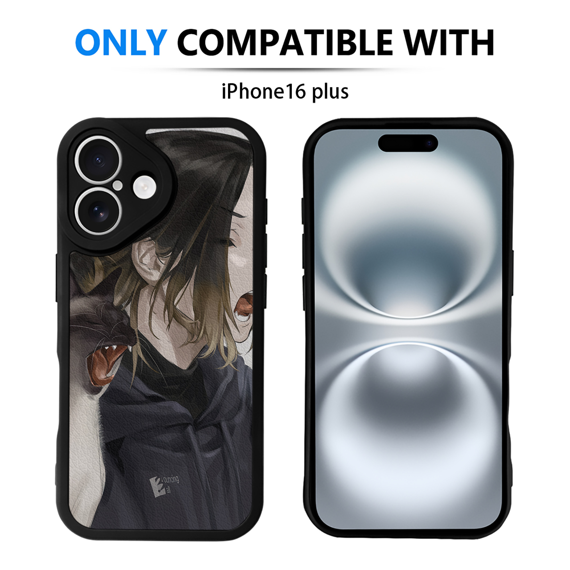 （画像用） ハイキュー!! Haikyu!! 【iPhone 16シリーズ対応】シリコンスマホケース（レザー調） 材質：シリコン